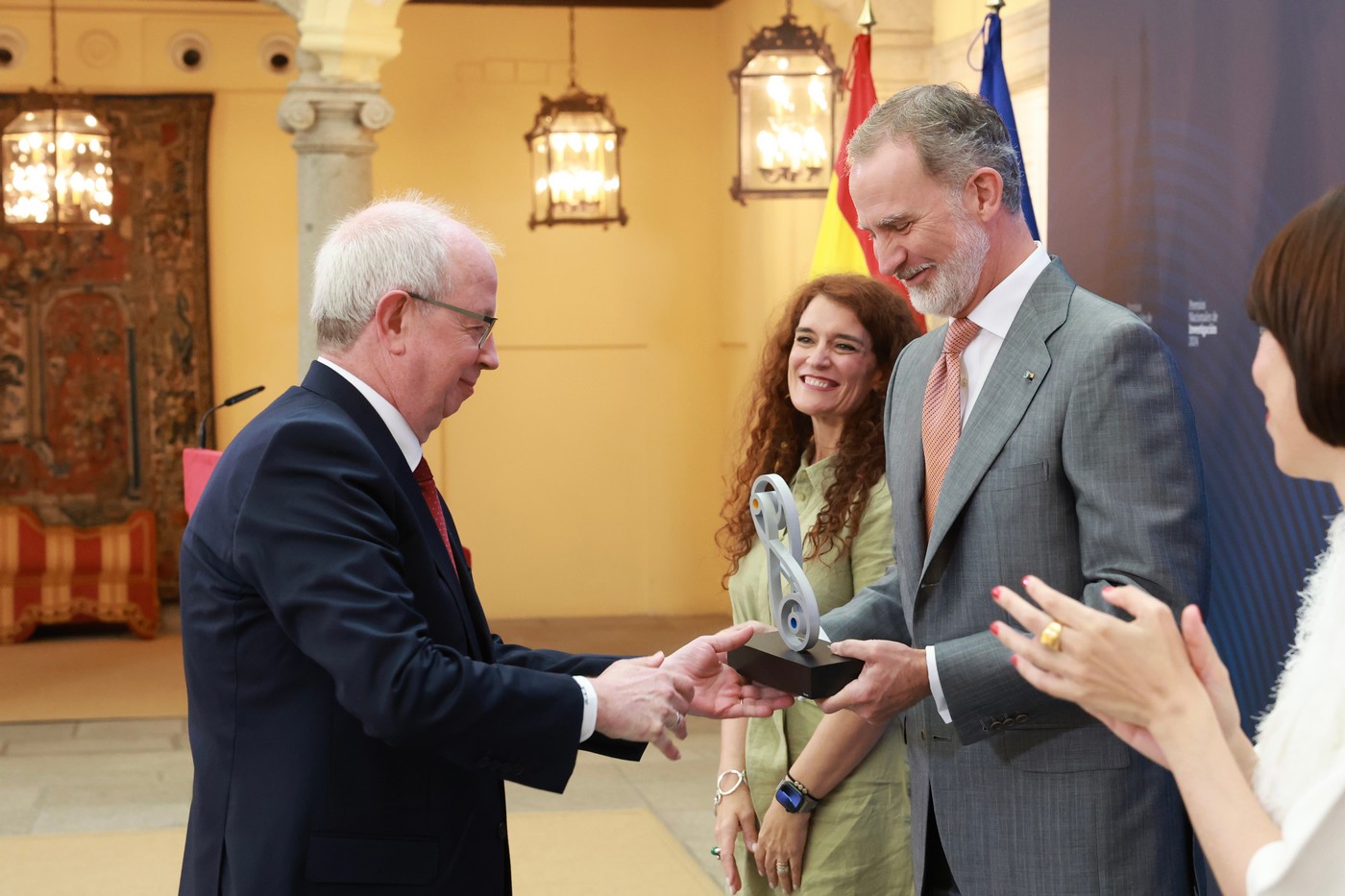 Ramón Martínez Máñez recoge el Premio Nacional de Investigación 